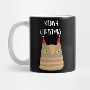 Meowy Christmas Mug